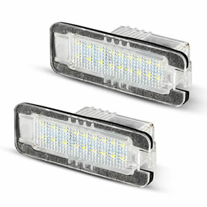 Waterproof LED License Plate Light for VW Golf 6 High Brightness Auto Accessories
