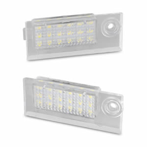 Waterproof LED Number Plate Light for Audi OEM Replacement Long Lifespan ISO Certified