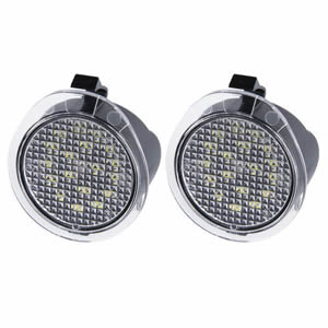 Waterproof LED Under Mirror Puddle Light for Toyota LED Tundra Bright Under Side Mirror Light