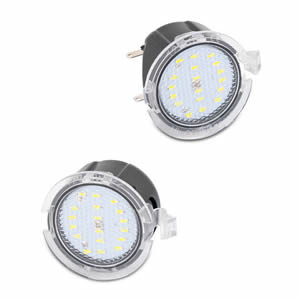 White Light LED Under Mirror Puddle Light for Toyota Tundra Easy Install Waterproof