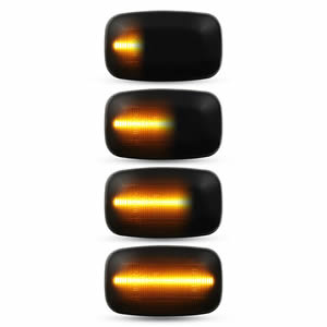 Wholesale 12V Dynamic LED Turn Signal Light for Toyota LAND CRUISER LEXUS LX470 UZJ100 LED Side Marker Lamp Lights
