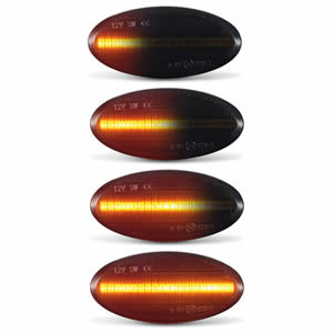 Wholesale Auto Lamp Fit for Mazda 2 3 5 MPV LED Dynamic Turn Signal Light Sequential Blinker Side Marker Indicator Light