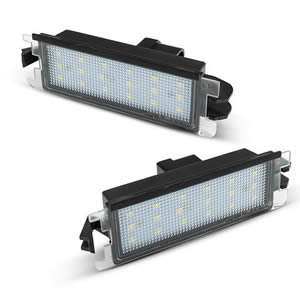 Wholesale Certified LED Number Plate Light for DACIA Sandero Auto Parts Accessories