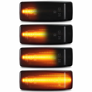 Wholesale Dynamic LED Side Marker Light for Mercedes-Benz W201 C-class W202 E-class W124 Car Light Led Side Marker Blinker Lamp