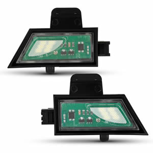 Wholesale LED Number Plate Light for VW GOLF 7 2015~ Easy Installation Waterproof LED License Plate Light