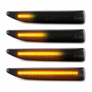 Wholesale Sequential Smoke Lens for BMW 7 Series E65 E66 E67 LED Indicator Lamp Side Marker Lights LED Turn Signal Light