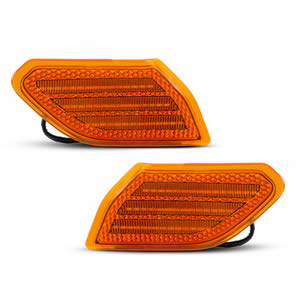 Yellow Lens LED Front Bumper Lamp & Side Marker Light for Jeep Wrangler JL OEM Replacement